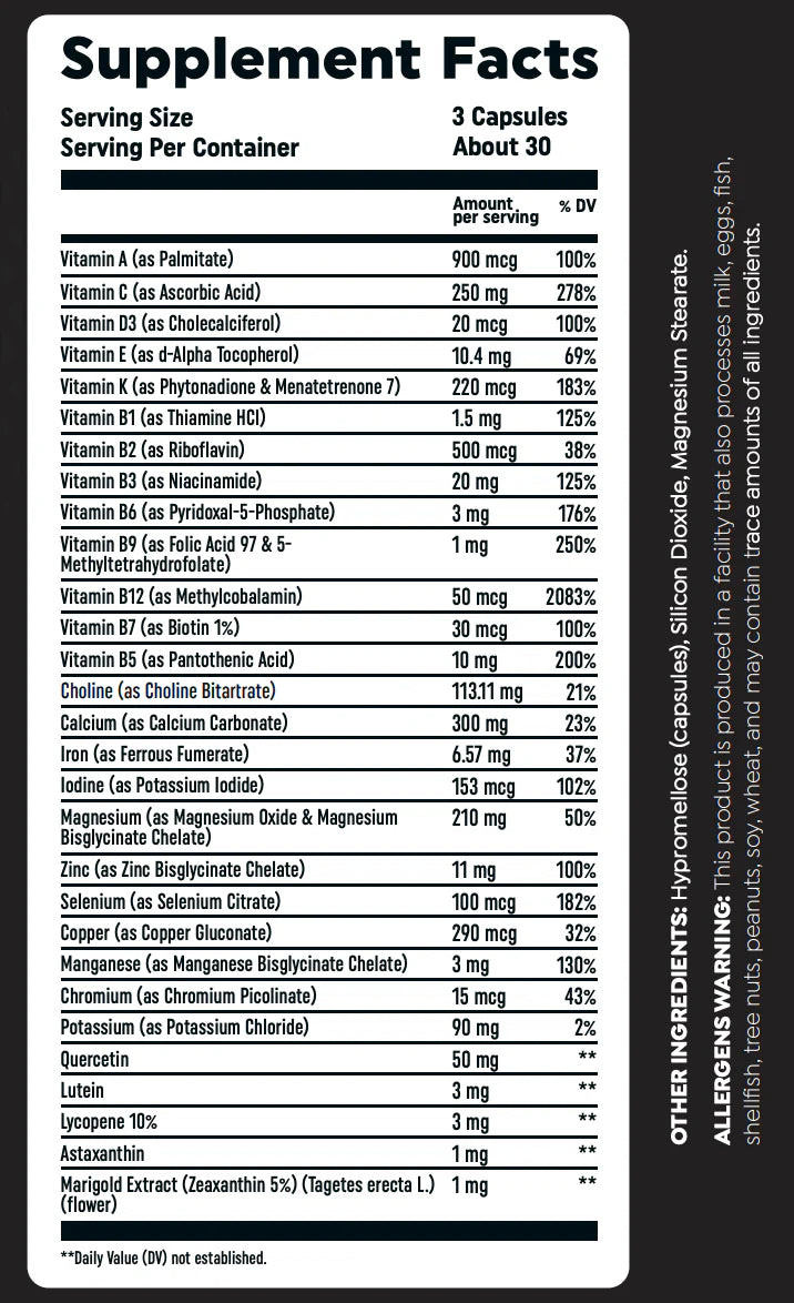 HTLT Multi-Vitamin (90 Capsules)